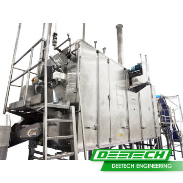 Hot air dry oven
