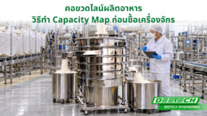 เช็คคอขวดไลน์ผลิตอาหาร